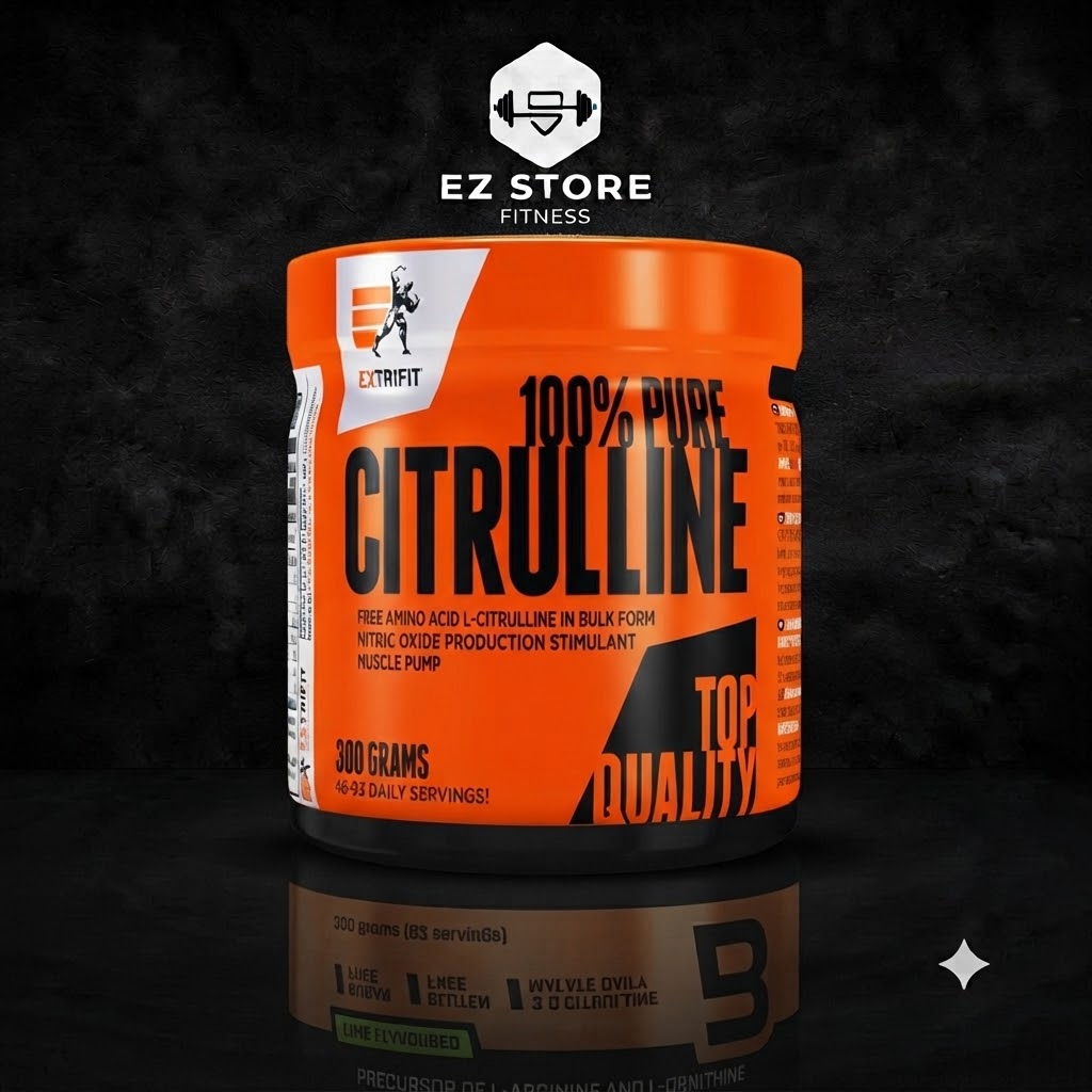 100% Pure Citrulline 300g – Extrifit – 6000mg par Scoop (Muscle Pump, Sans Stimulant)